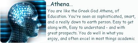 Greek goddess Athena